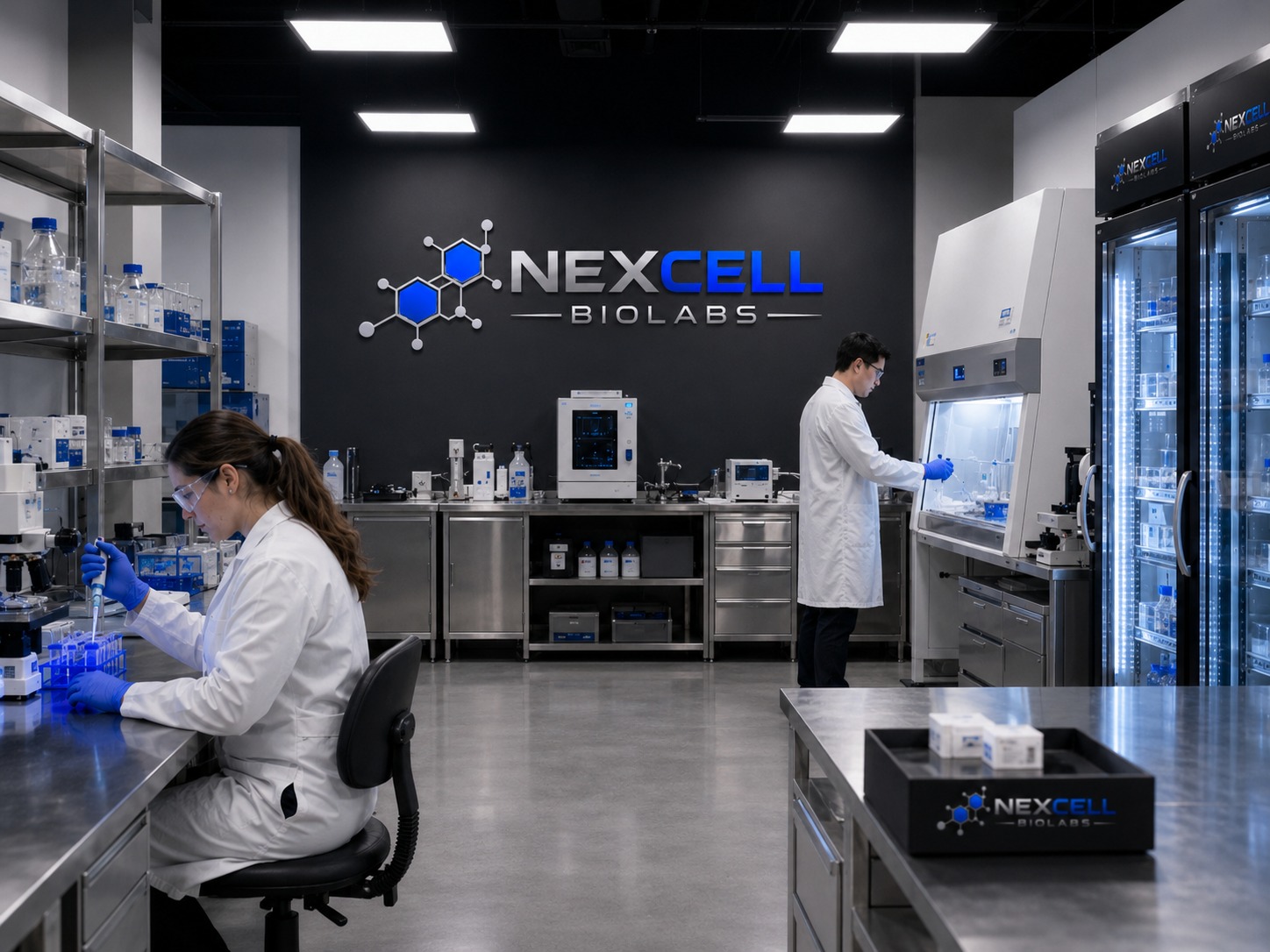 NEXCELL Biolabs research facility